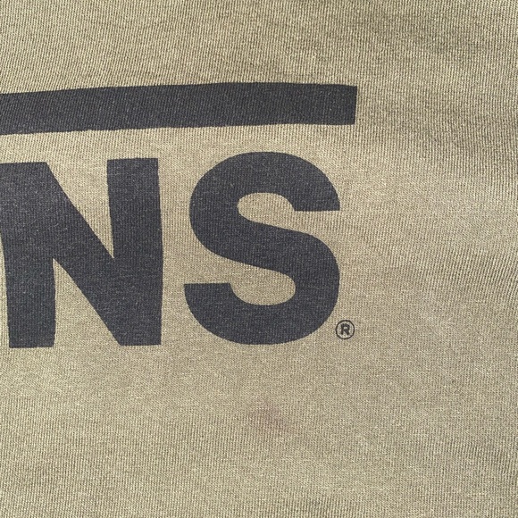 Army green vans tee - Picture 2 of 5